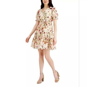 Taylor Lace Trim Smocked Dress size 6